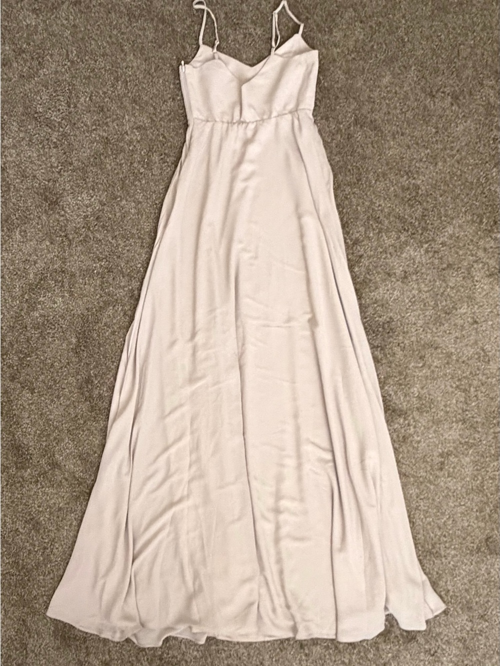 Show Me Your MuMu Taupe Spaghetti-Strap Faith Maxi Dress - Picture 13 of 16